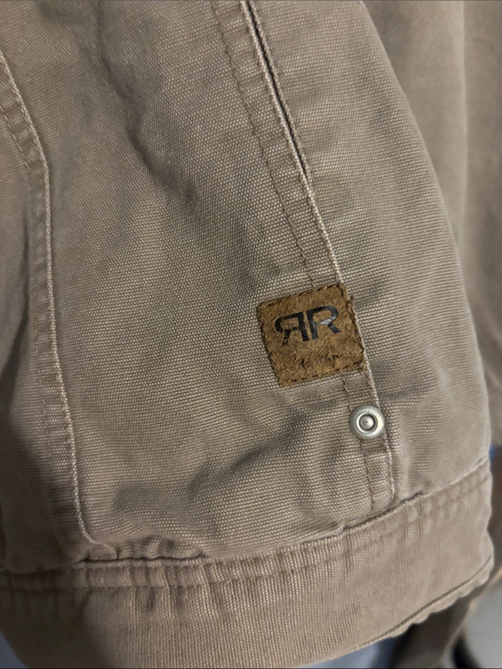 Women’s Tan Utility Jacket - Real Ranch - Picture 4 of 5